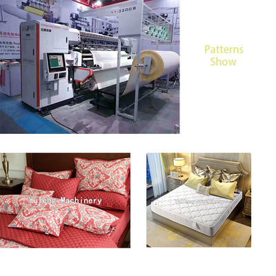Fabriknutzung Computerisierte Quilting-Maschine Bettwäsche Nähmaschine für Heimtextilprodukte