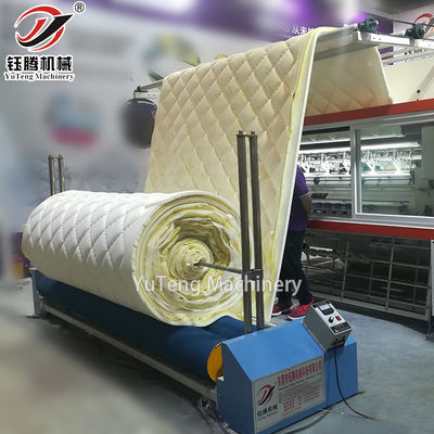 60Hz Stoffwalzmaschine für Schaumstoff Stoff Leder mit Wickelbreite innerhalb von 2500mm