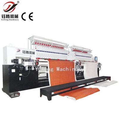 380 V computergestützte Multi-Nadel-Quilting-Maschine mit mehreren Stofftypen