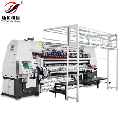 Hochgeschwindigkeits-Quiltmaschine mit mehreren Nadeln (100-1000 U/min) mit 2450 mm Arbeitsbreite und 80 mm Nähstärke für die Matratzenherstellung