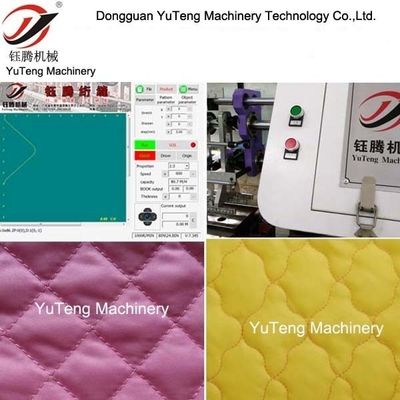 Yuteng Computerisierte Mehrnadel-Fliegende Shuttle-Quilting-Maschine für schnelle Produktion