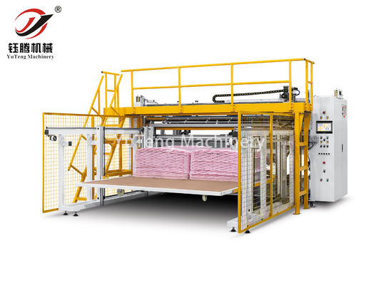 Computergestützte automatische Filletenschneidemaschine mit Ultraschallschneidetechnologie und mechanischer Armhebeplattform für Heimtextilien