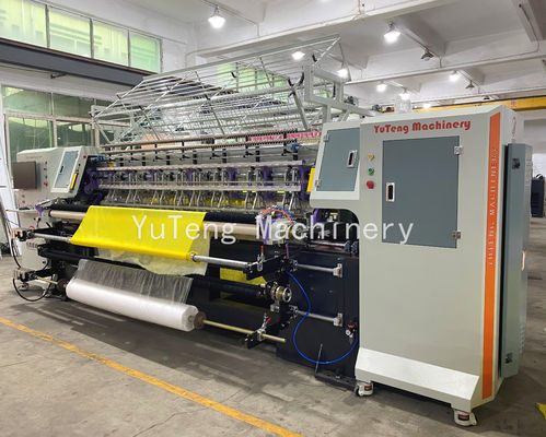 Computergestützte Quilting-Maschine mit 20-200 m/h Produktionsgeschwindigkeit, Quiltingbreite 1650/2000/2450 mm und 100-1400 Umdrehungen/min Anpassungsgeschwindigkeit