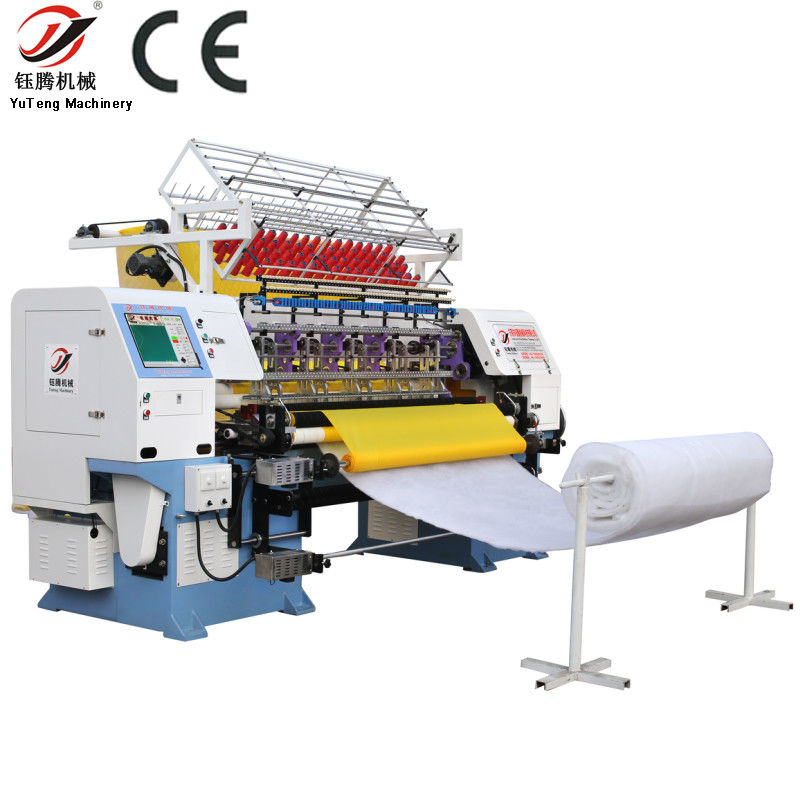 245cm breite Multi-Nadel-Quilting-Maschine YGB96-2-3 Modell für schwere Quilts 4500 kg Kapazität