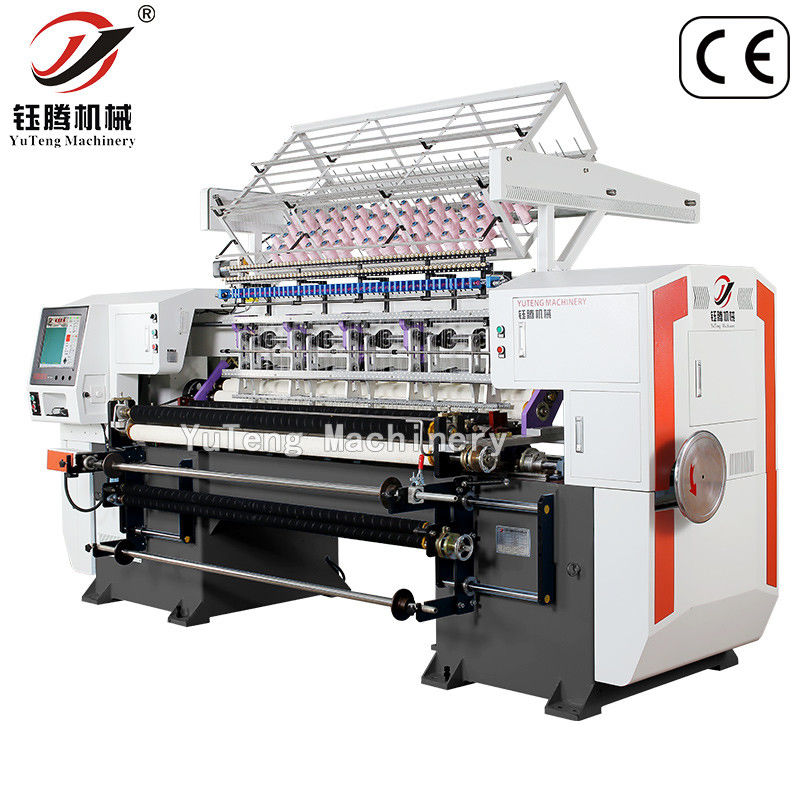 Computergestützte Schloss-Stich-Quilting-Maschine für die Textilproduktion 1650mm/2450mm Nähbreite 220V/380V 3-Phase