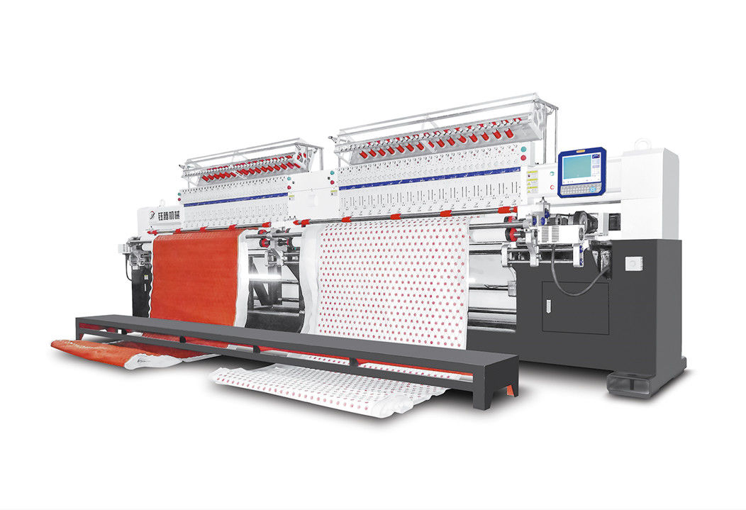380 V computergestützte Multi-Nadel-Quilting-Maschine mit mehreren Stofftypen