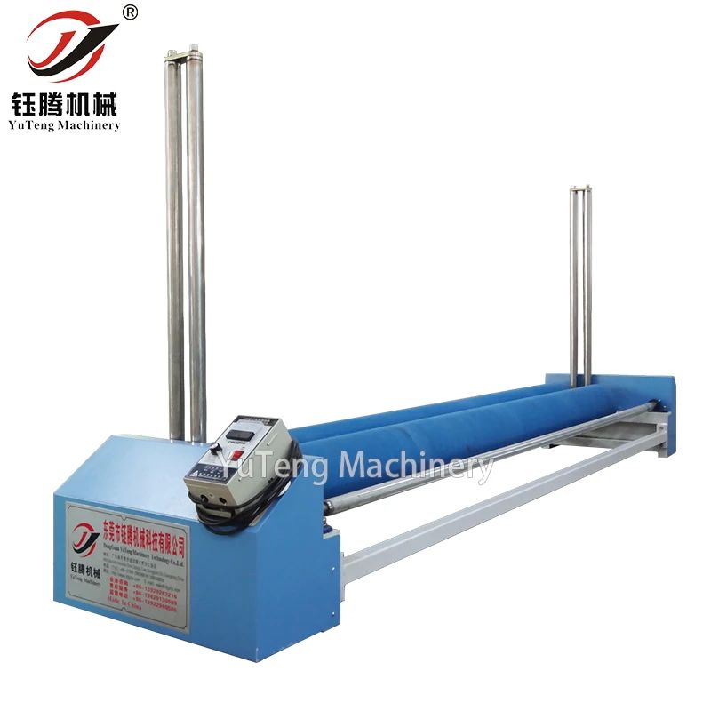 60Hz Stoffwalzmaschine für Schaumstoff Stoff Leder mit Wickelbreite innerhalb von 2500mm