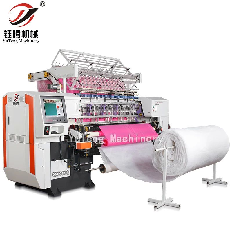 Fabrikverwendung Computerisierte automatische Shuttle-Multi-Nadel-Quilting-Maschine zur Herstellung von Bekleidung Heimtextilprodukt