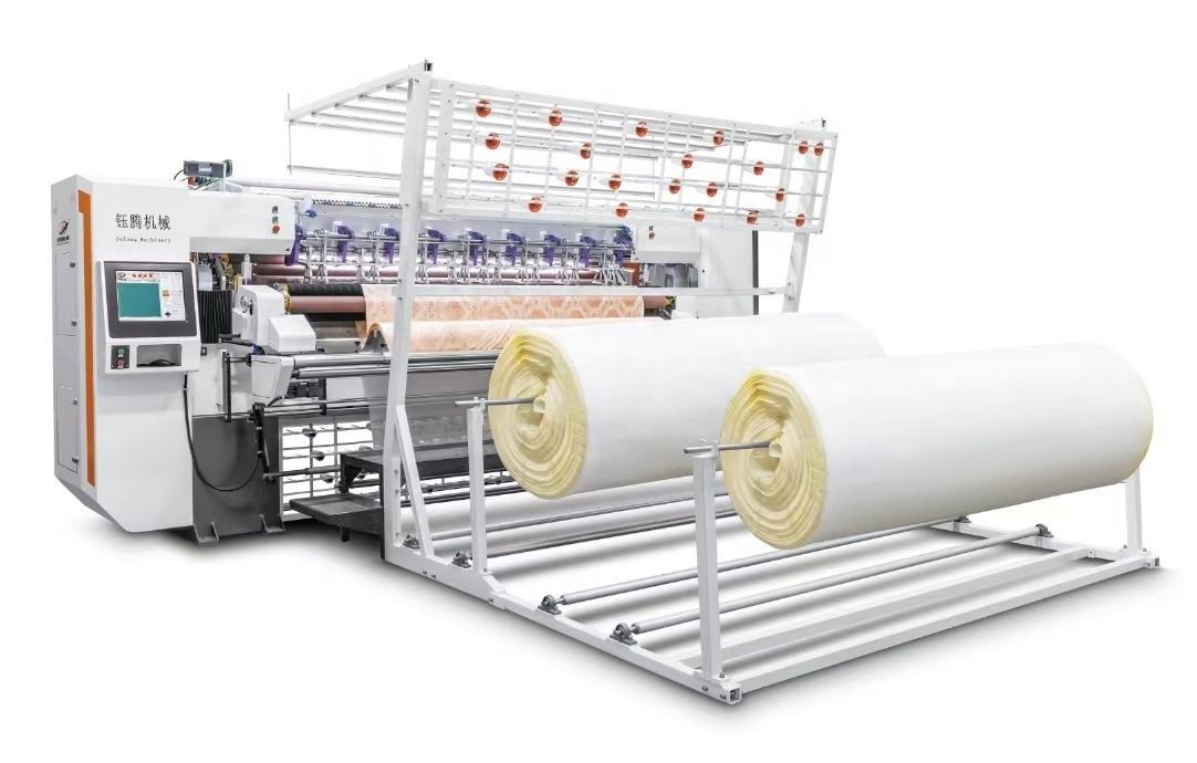 Industrielle Ultra-Hochgeschwindigkeits-Multi-Nadel-Quilting-Maschine ohne Shuttle für die Herstellung von Matratzen