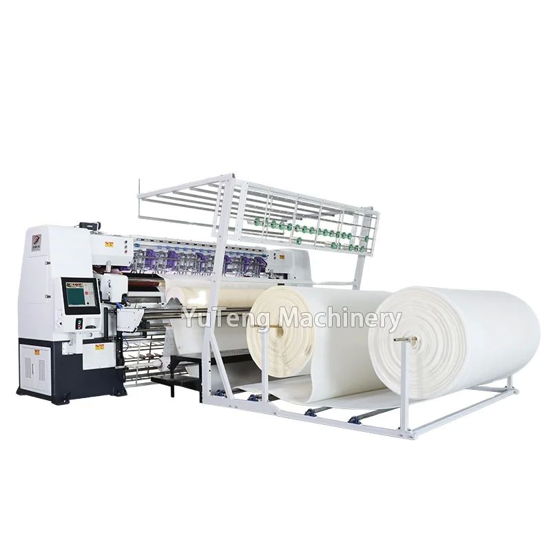 Automatische Matratzenherstellungsmaschine für bequeme Quilter bis zu 2450 mm Breite